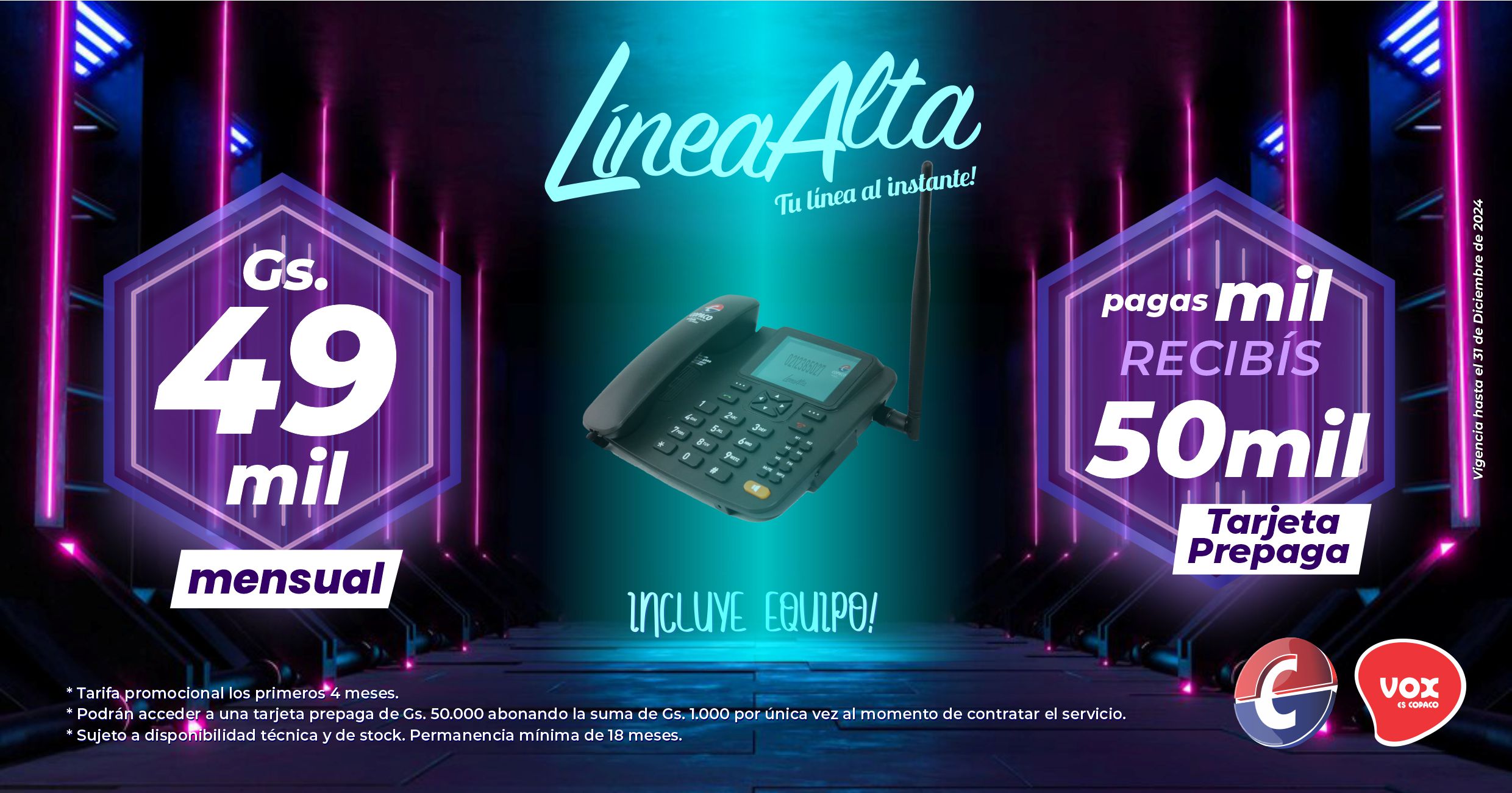 PROMOCION - LINEA ALTA